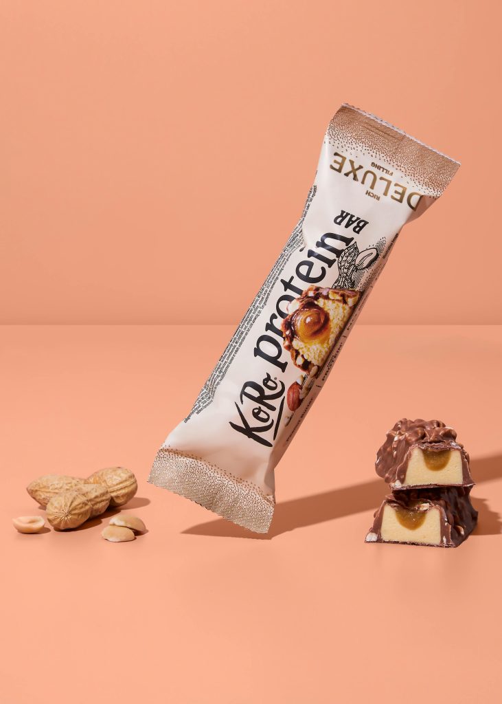 Koro Protein Bar Deluxe with Peanut Butter 55g