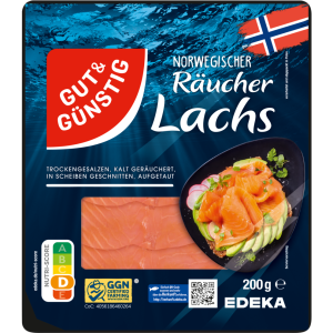 GUT&GÜNSTIG Räucherlachs 200g
