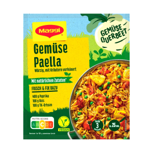 Maggi Fix Gemüsepaella Querbeet 23g