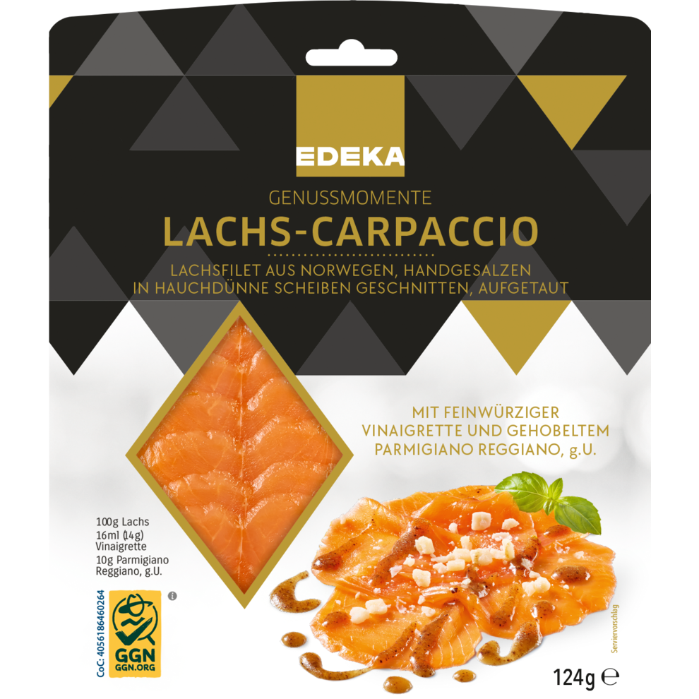 EDEKA Genussmomente Lachs Carpaccio 124g