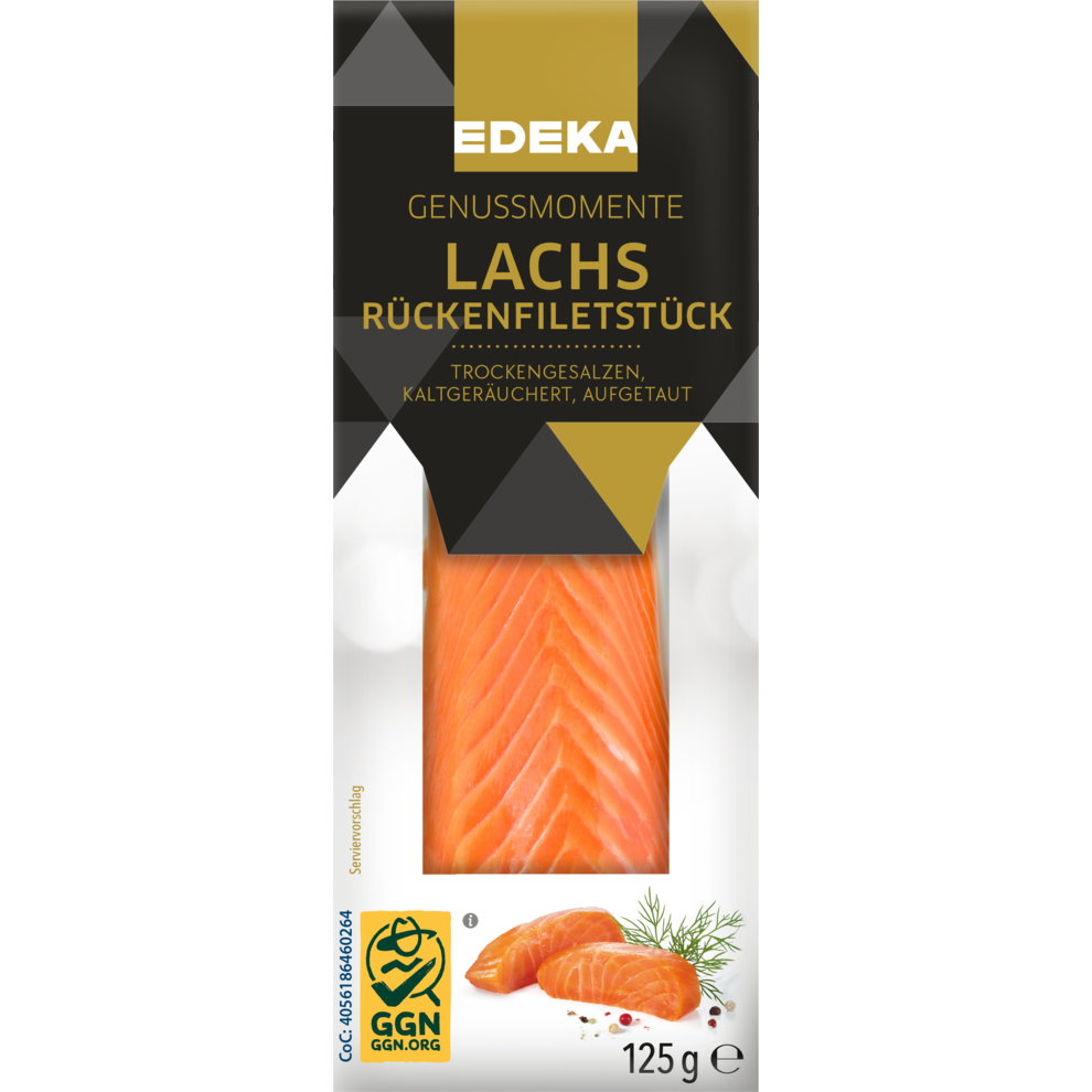 EDEKA Genussmomente Lachsrückenfilet 125g