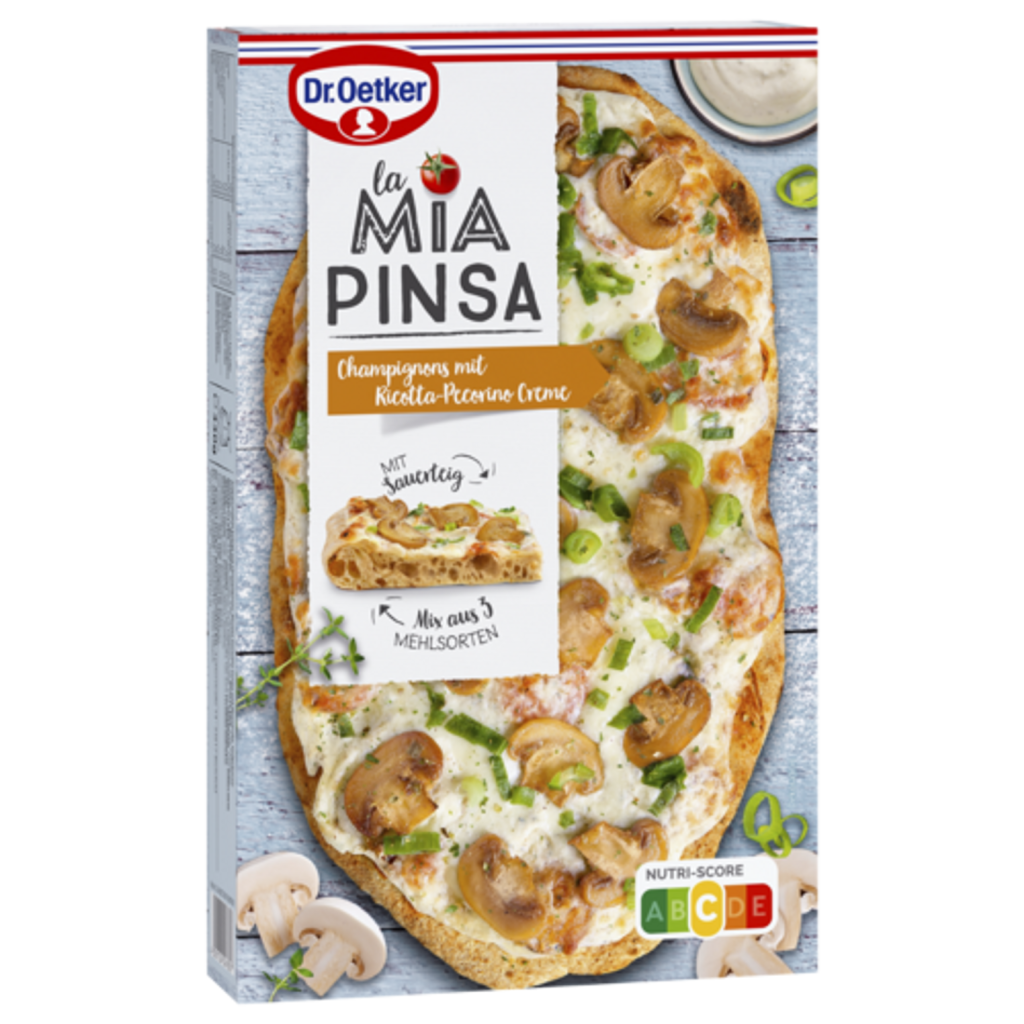 Dr.Oetker La Mia Pinsa Champignons Ricotta Creme 330g