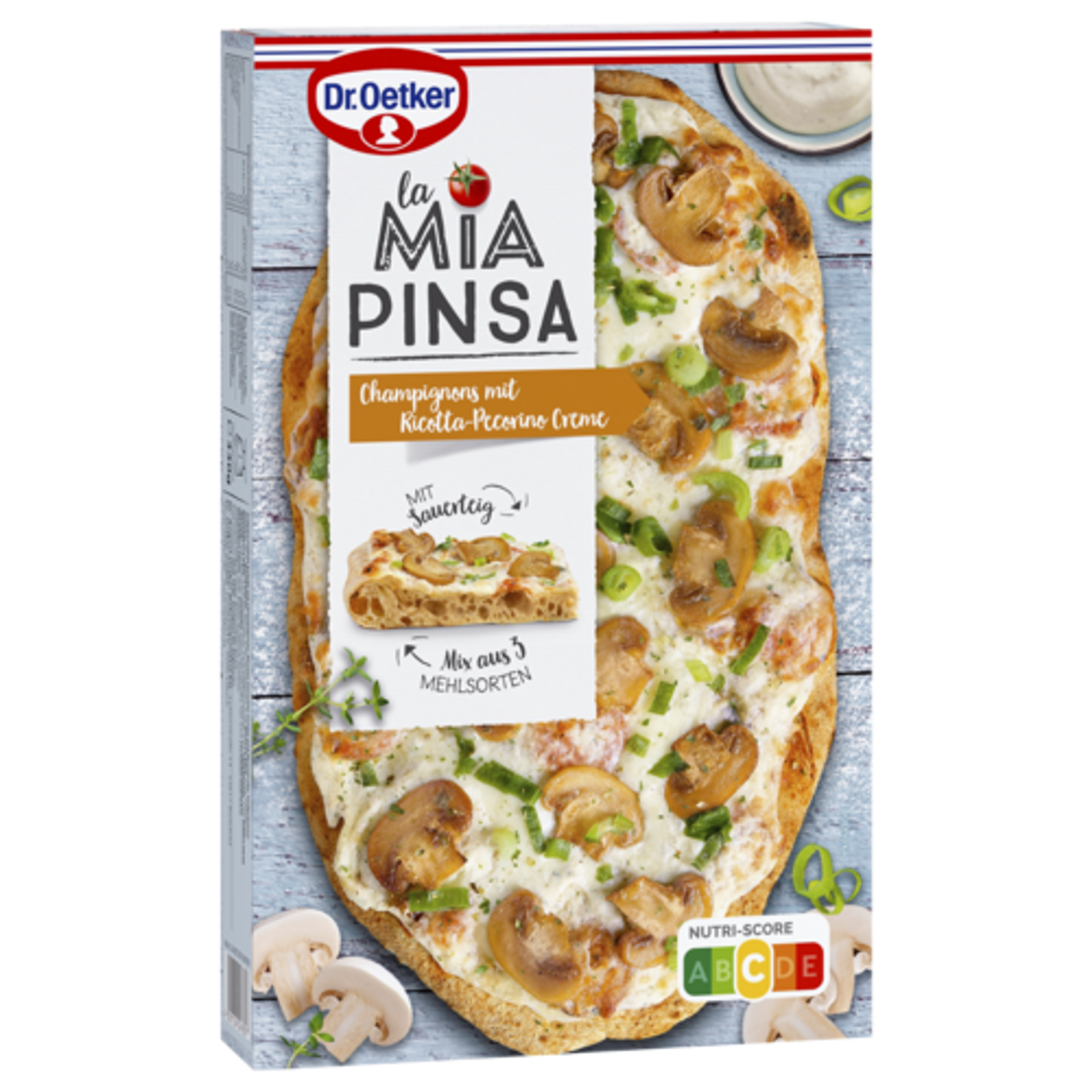 Dr.Oetker La Mia Pinsa Champignons Ricotta Creme 330g