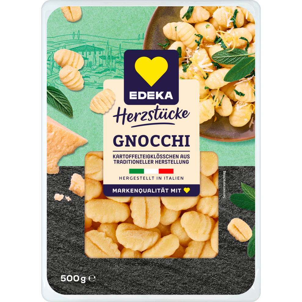 EDEKA Herzstücke ньокки 500g