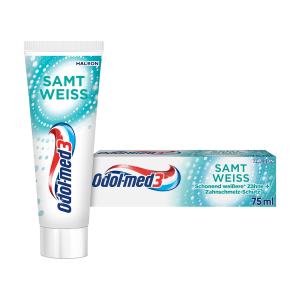 Odol-med3 Zahncreme Samtweiß 75ml