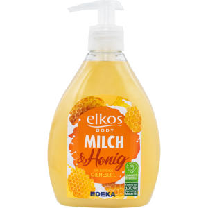 EDEKA elkos Cremeseife Milch&Honig 500ml