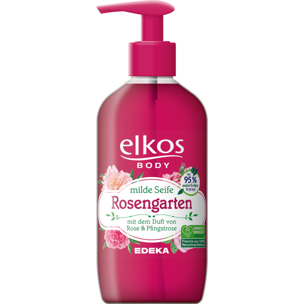 EDEKA elkos Duftseife Rosengarten 350ml