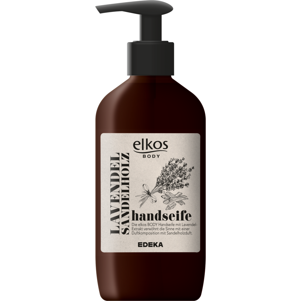 EDEKA elkos Aromaseife Lavendel&Sandelholz 350ml