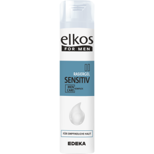 EDEKA elkos for Men Rasiergel sensitiv 200ml