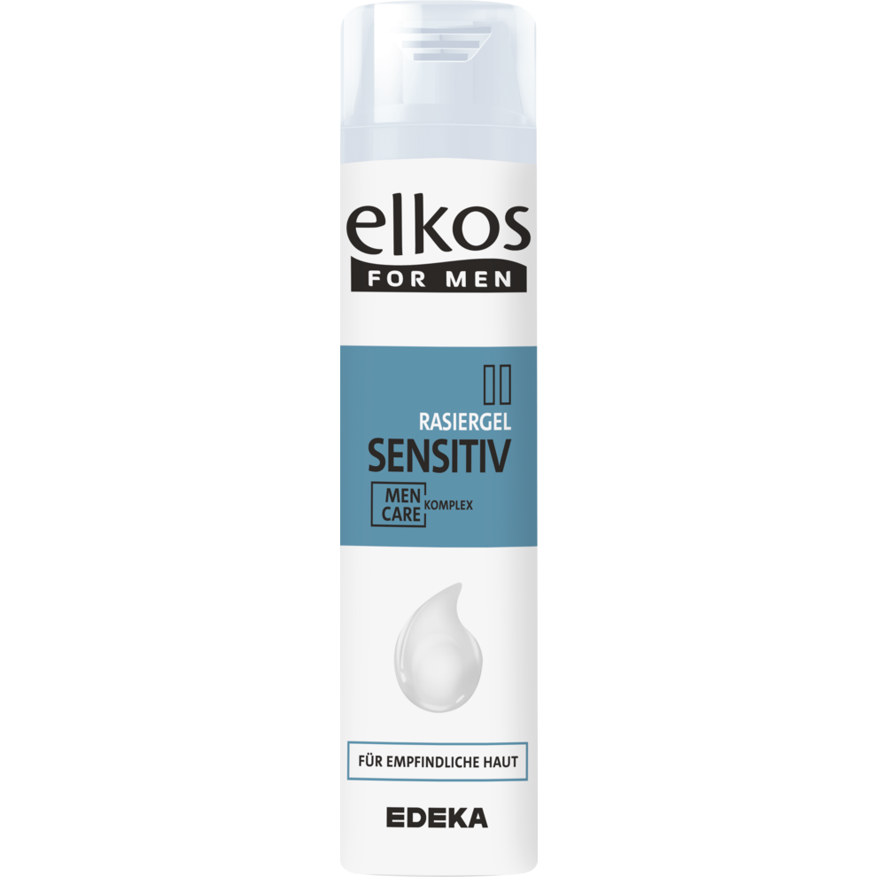 EDEKA elkos for Men Rasiergel sensitiv 200ml