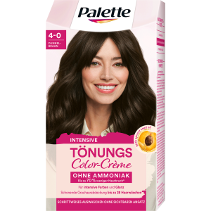 Palette Intensiv-Tönung Color-Creme 4-0 Dunkelbraun