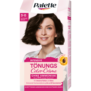 Palette Intensiv-Tönung Color-Creme 3-0 schwarz