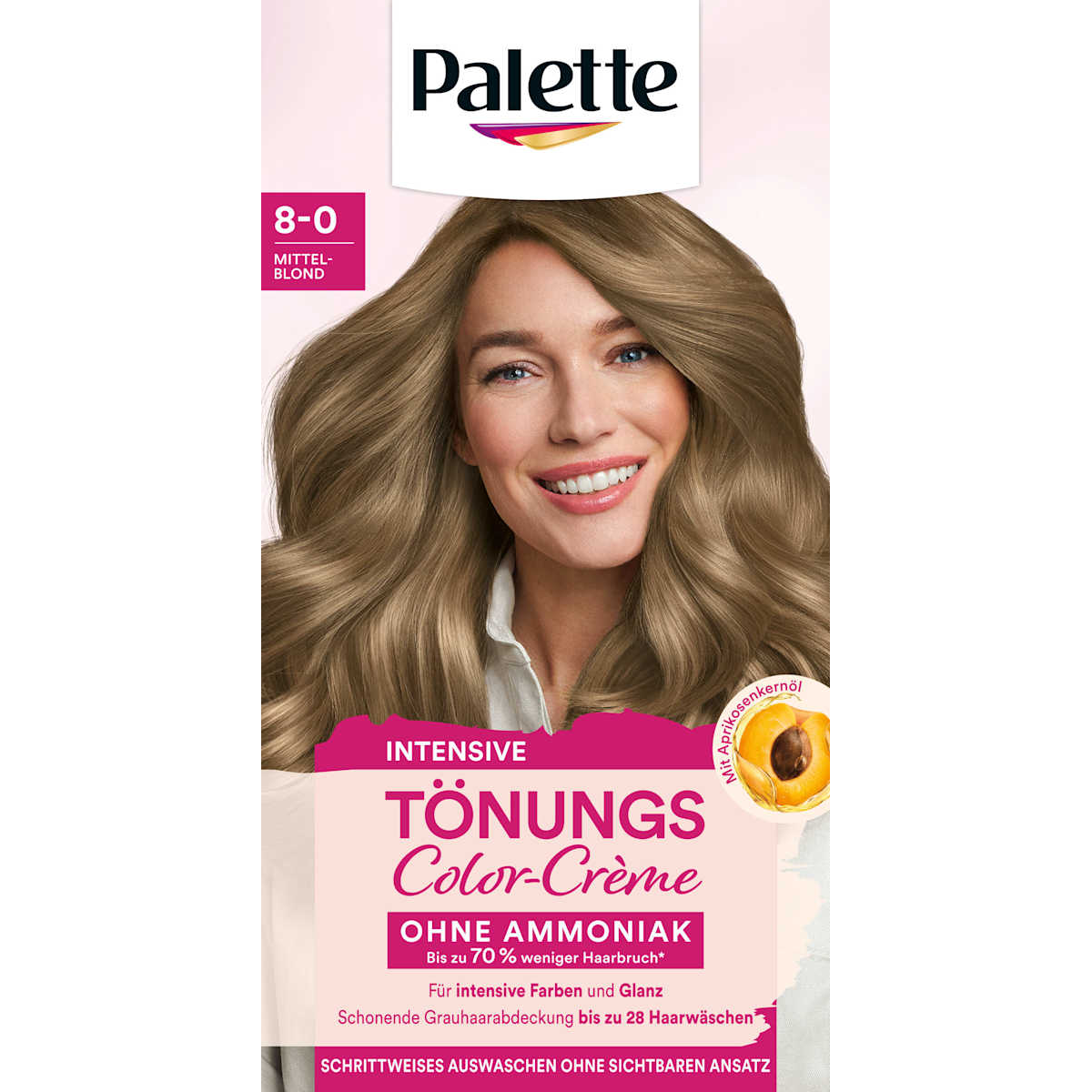 Palette Intensiv-Tönung Color-Creme 8-0 Mittelblond