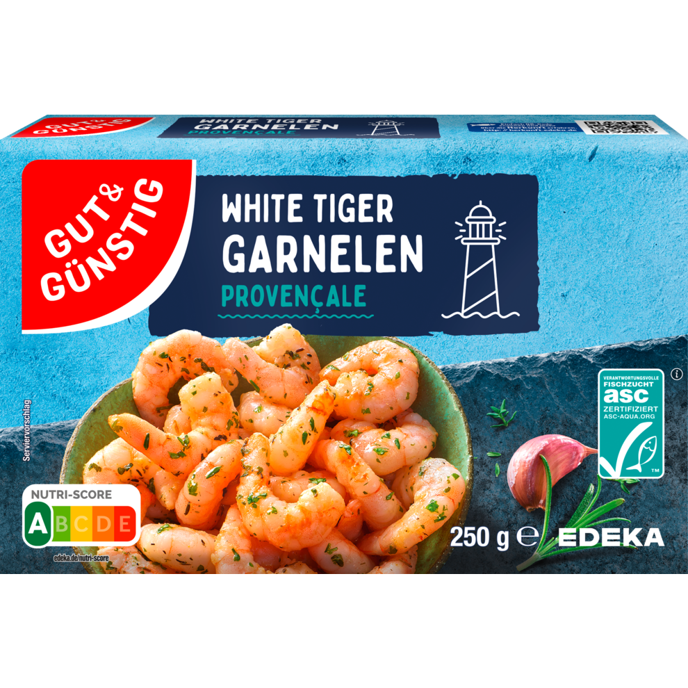 ASC GUT&GÜNSTIG White Tiger Garnelen mariniert 250g