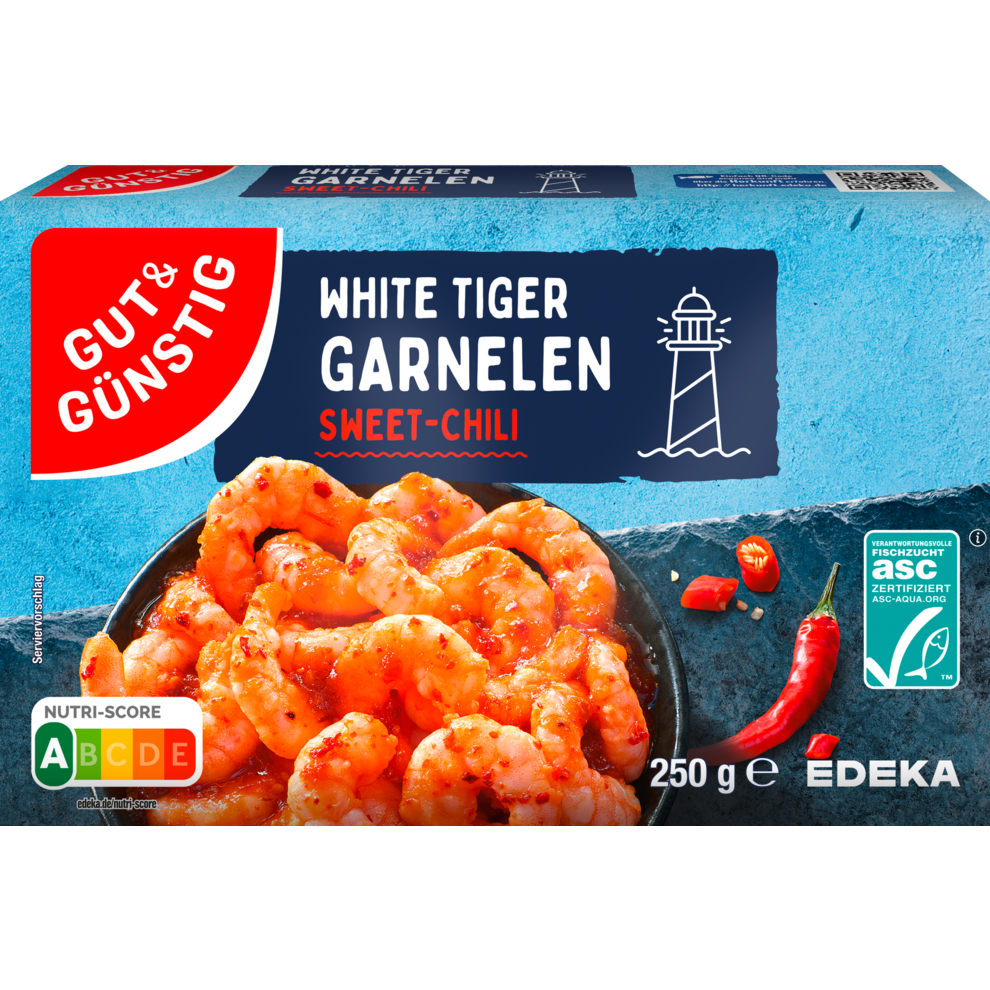 ASC GUT&GÜNSTIG White Tiger Garnelen Sweet-Chili 250g