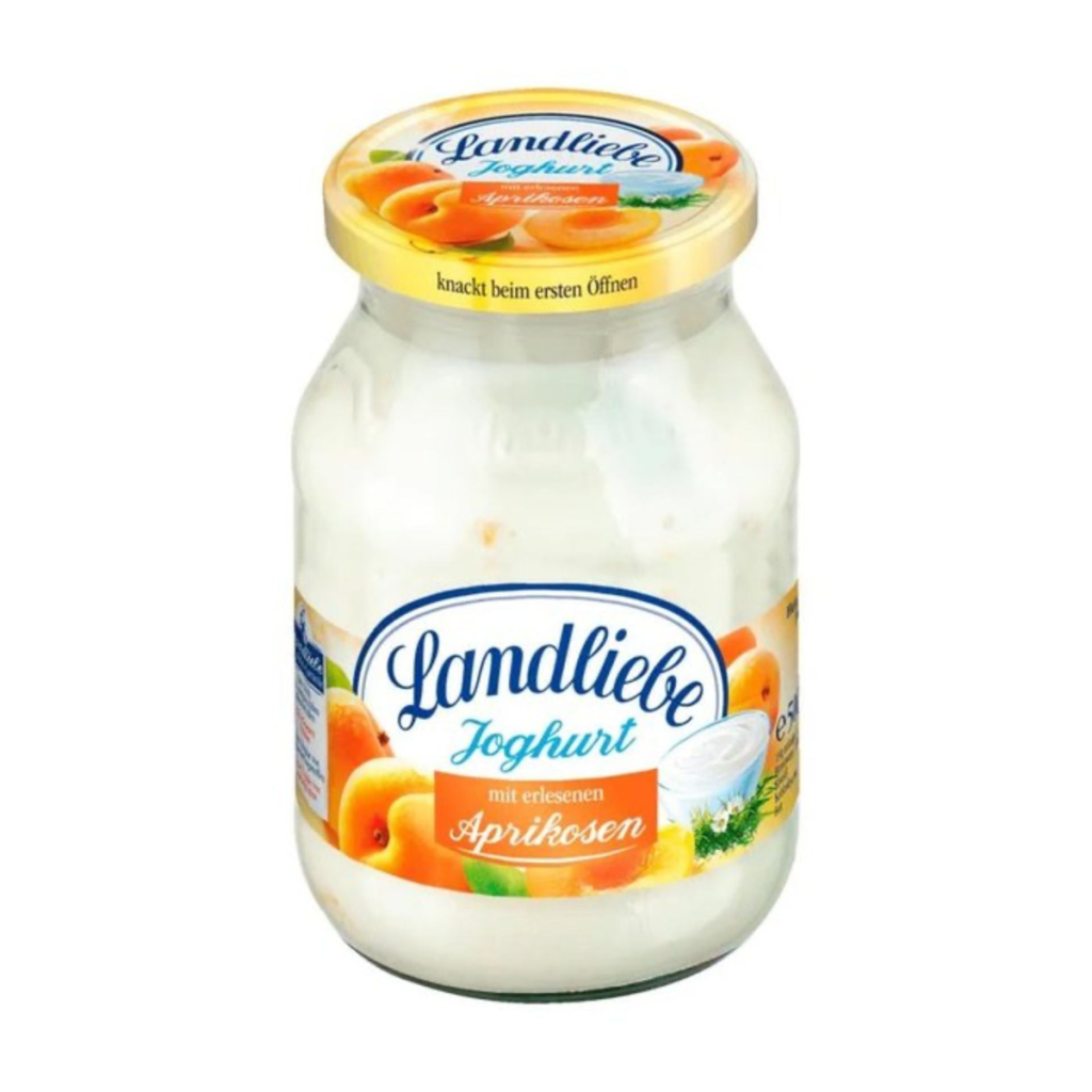 Landliebe Joghurt mit erlesenen Aprikose 3,8% 500g MW