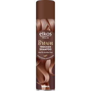 EDEKA elkos Trockenshampoo Color Braun 200ml
