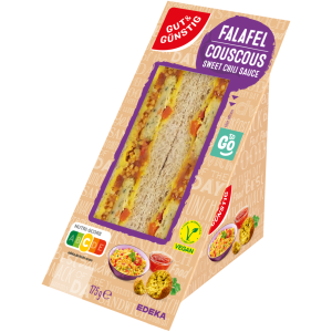 GUT&GÜNSTIG Sandwich Falafel Couscous 175g