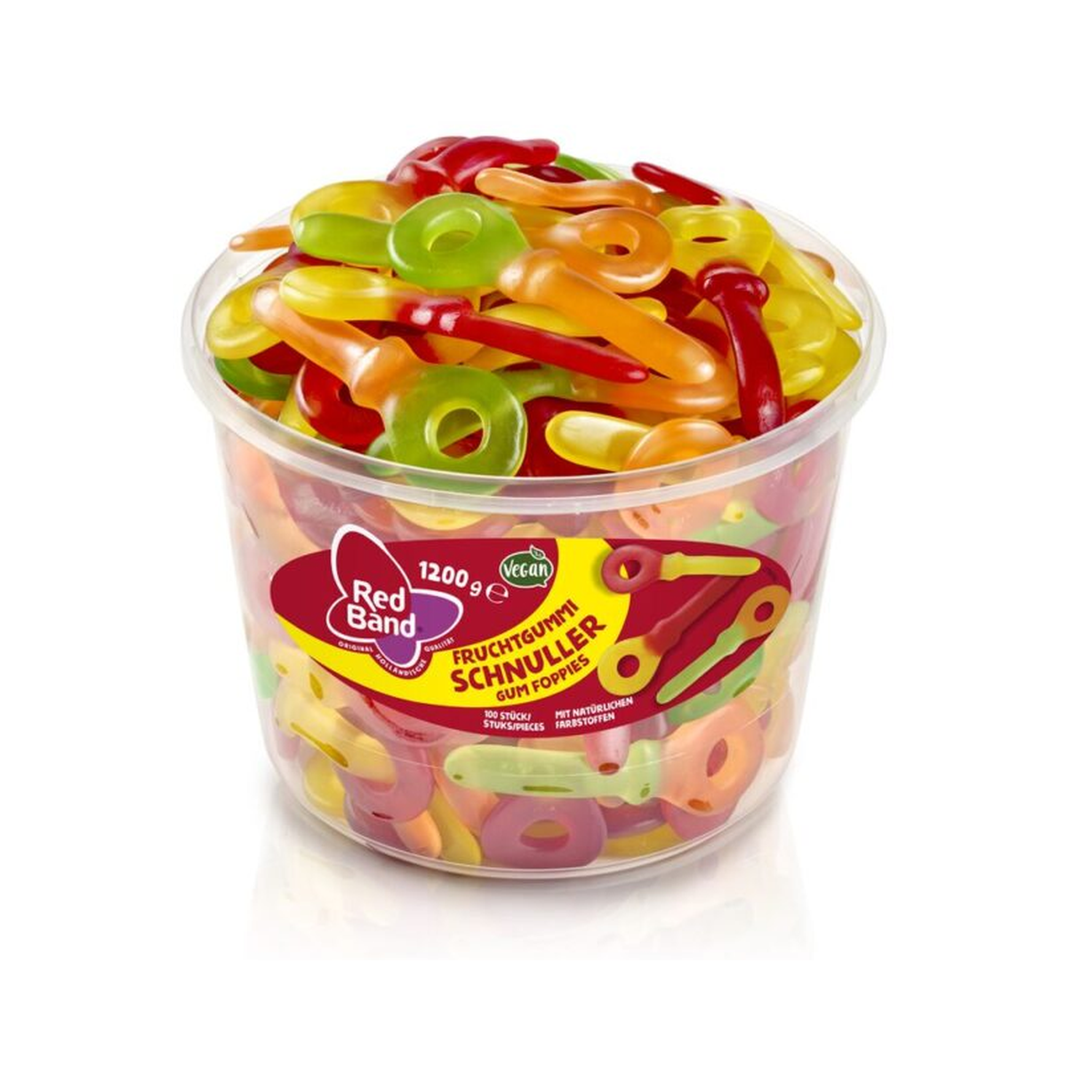 Red Band Fruchtgummi Schnuller 100ST 1,2kg