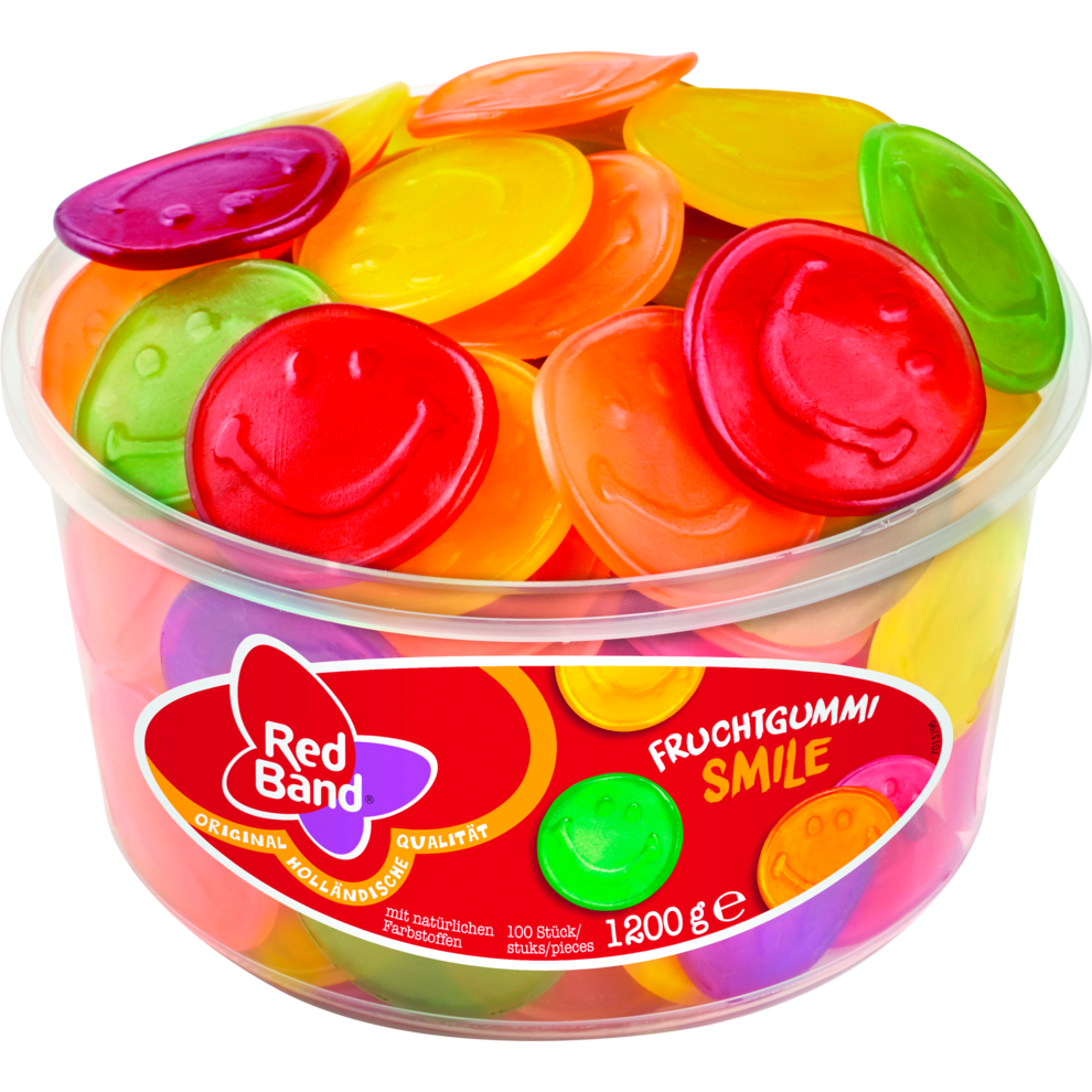 Red Band Fruchtgummi Smile 100ST 1,2kg