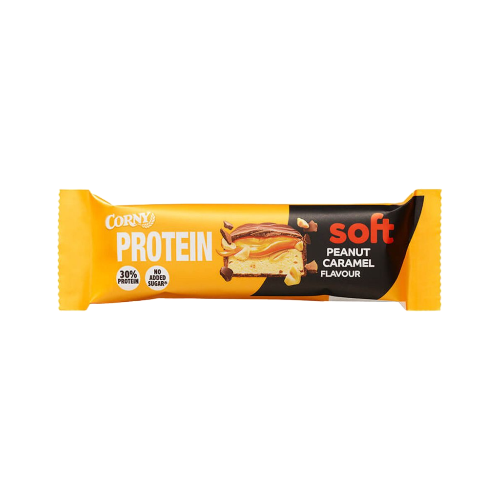Corny Протеин мягкий арахис карамель 45g