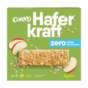 Corny Haferkraft zero Apfel 4ST 140g