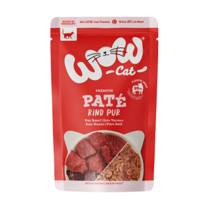 WOW Для кошек для взрослых животных говядина чистый 125g