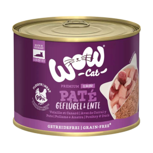 WOW Cat Senior Geflügel & Ente 200g