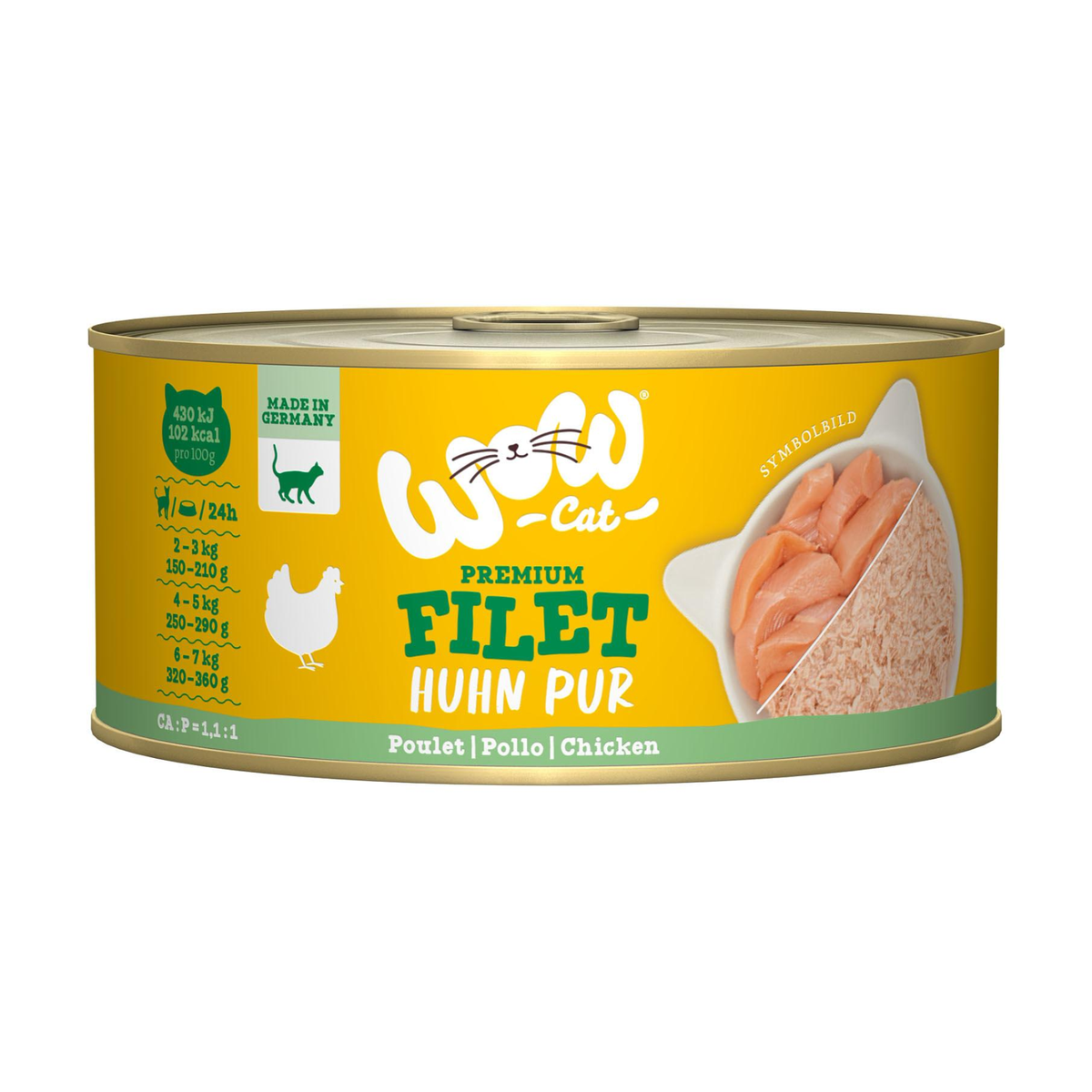 WOW Cat Hühnerfilet 70g