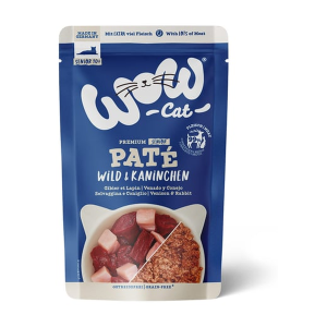 WOW Cat Senior Wild & Kaninchen 125g