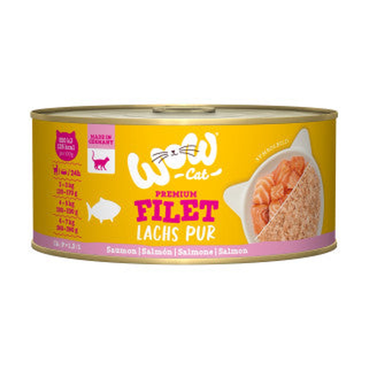 WOW Cat Lachsfilet 70g