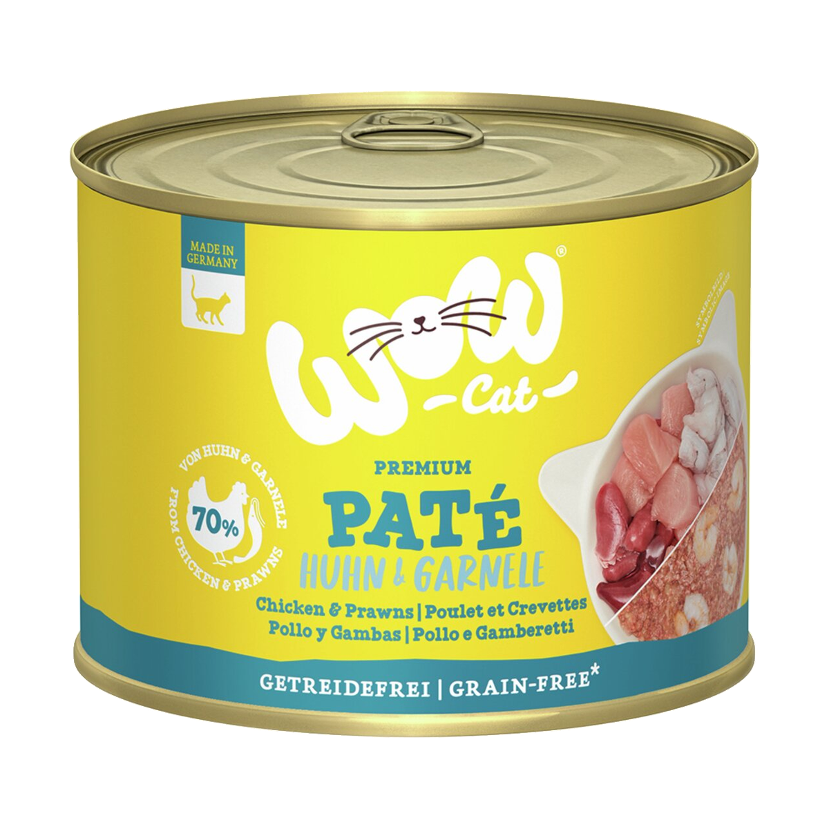 WOW Cat Adult Huhn & Garnele 200g