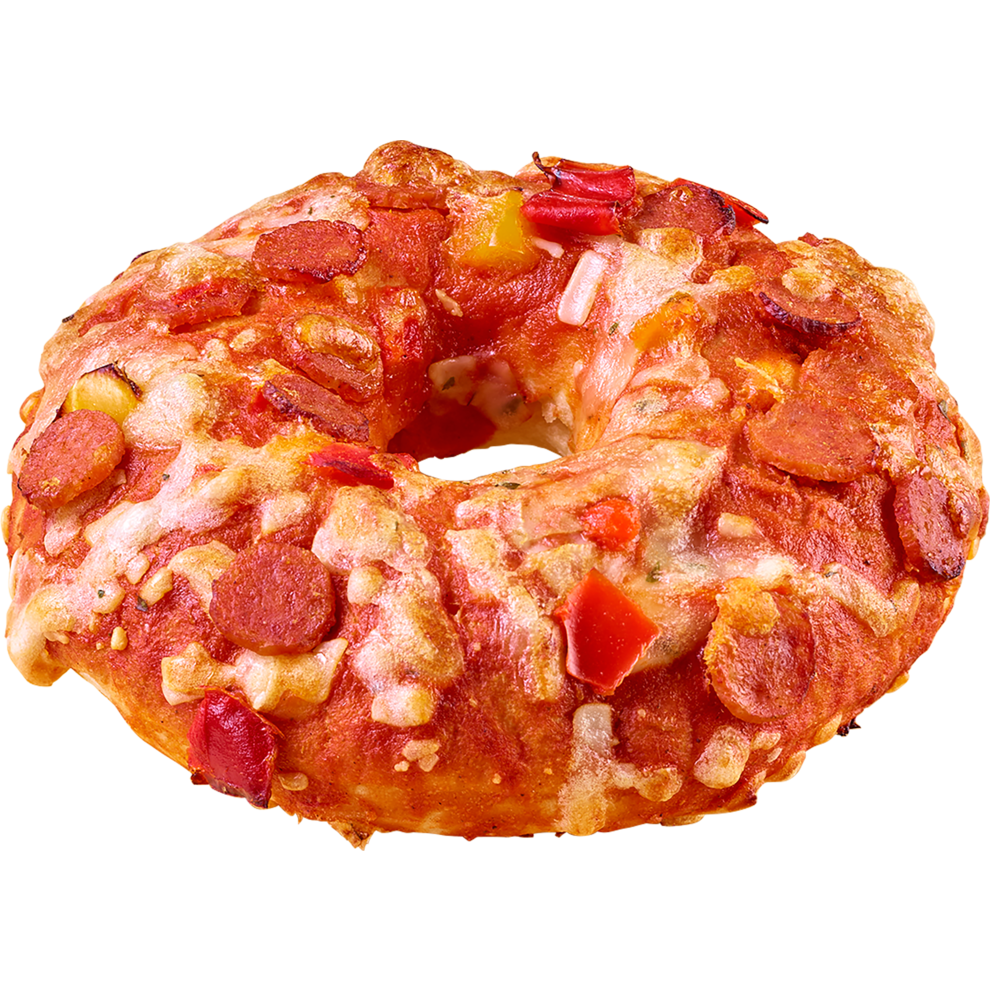 EDEKA Herzstücke Bake Off Pizza Donut Diavolo gefüllt 40x100g