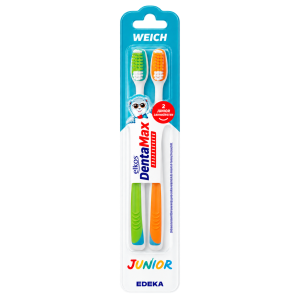 EDEKA elkos DentaMax Zahnbürste Junior 2ST