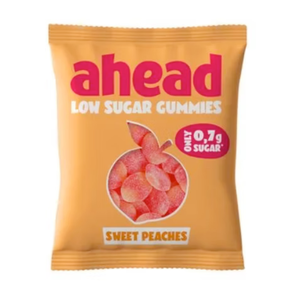 ahead Gummies Sweet Peaches 50g