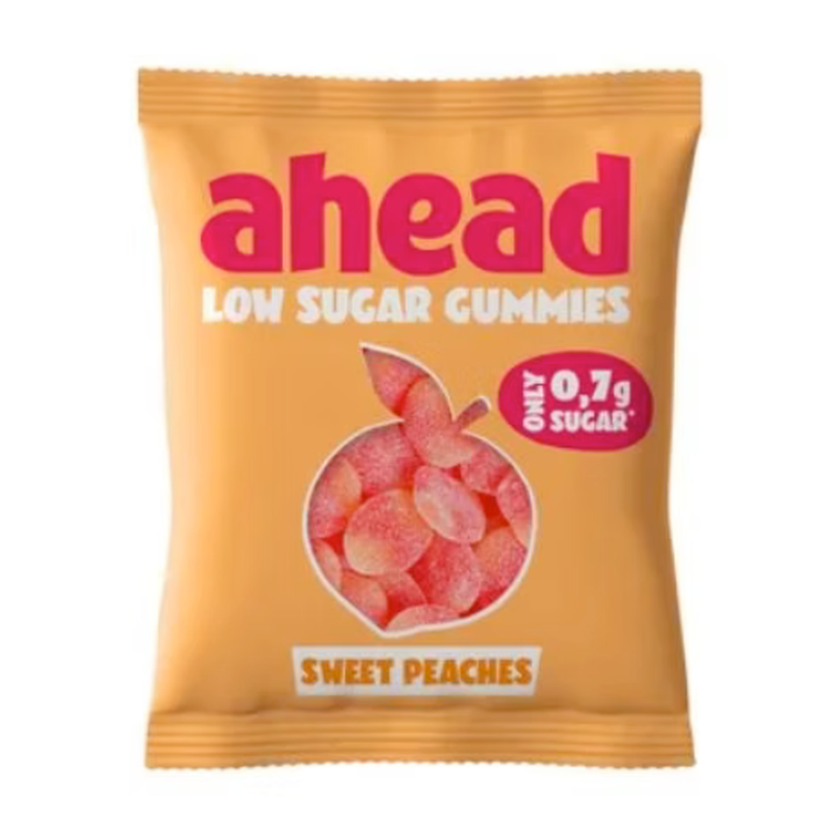 ahead Gummies Sweet Peaches 50g
