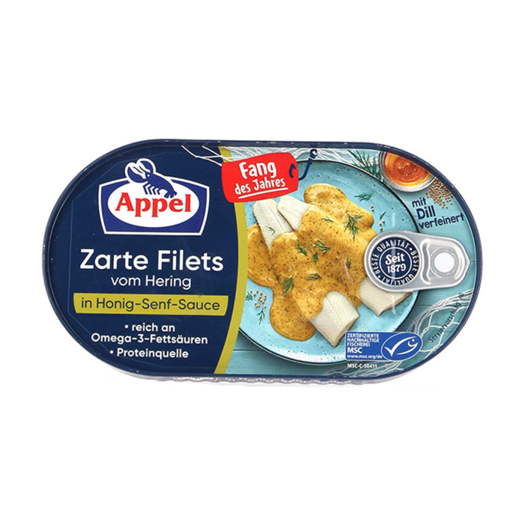 MSC Appel Heringsfilets in Honig-Senf-Sauce "Fang des Jahres" 190g