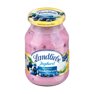 Landliebe Joghurt mit erlesenen Heidelbeere 3,8% 500g MW