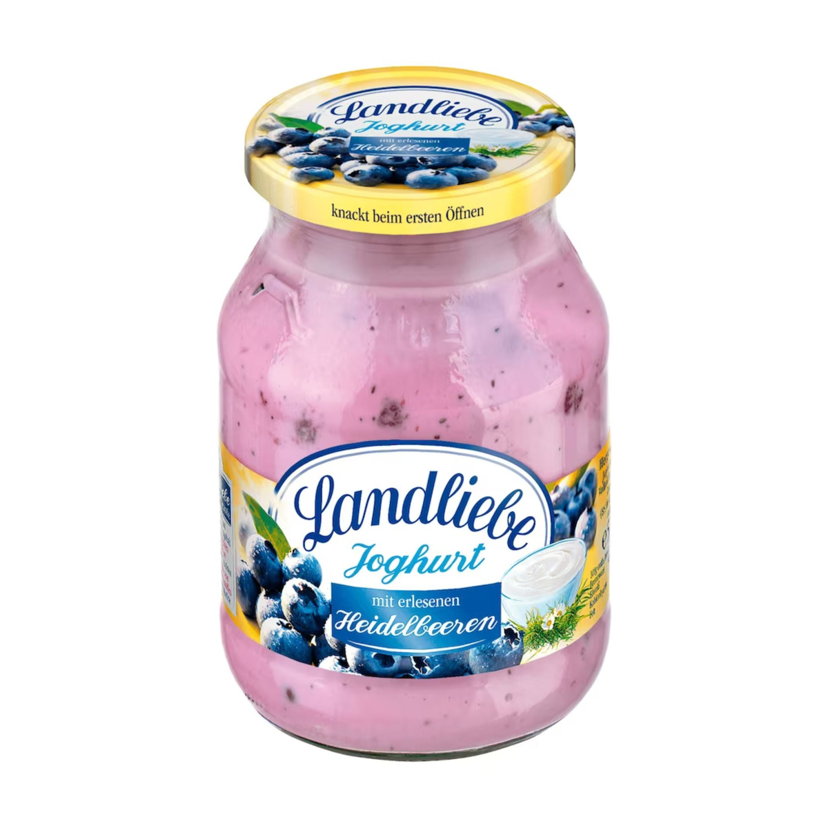 Landliebe Joghurt mit erlesenen Heidelbeere 3,8% 500g MW