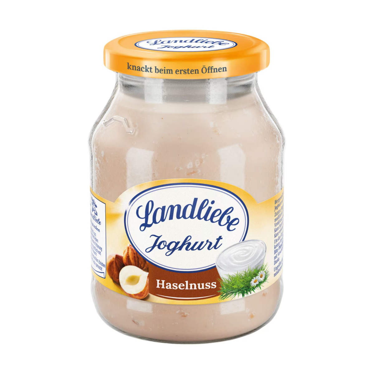 Landliebe Joghurt mit erlesenen Haselnüssen 3,8% 500g MW