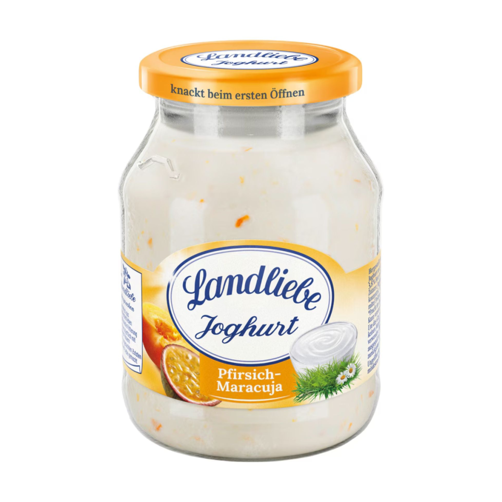 Landliebe Joghurt Pfirsich-Maracuja 3,8% 500g MW