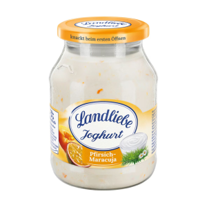 Landliebe Joghurt Pfirsich-Maracuja 3,8% 500g MW