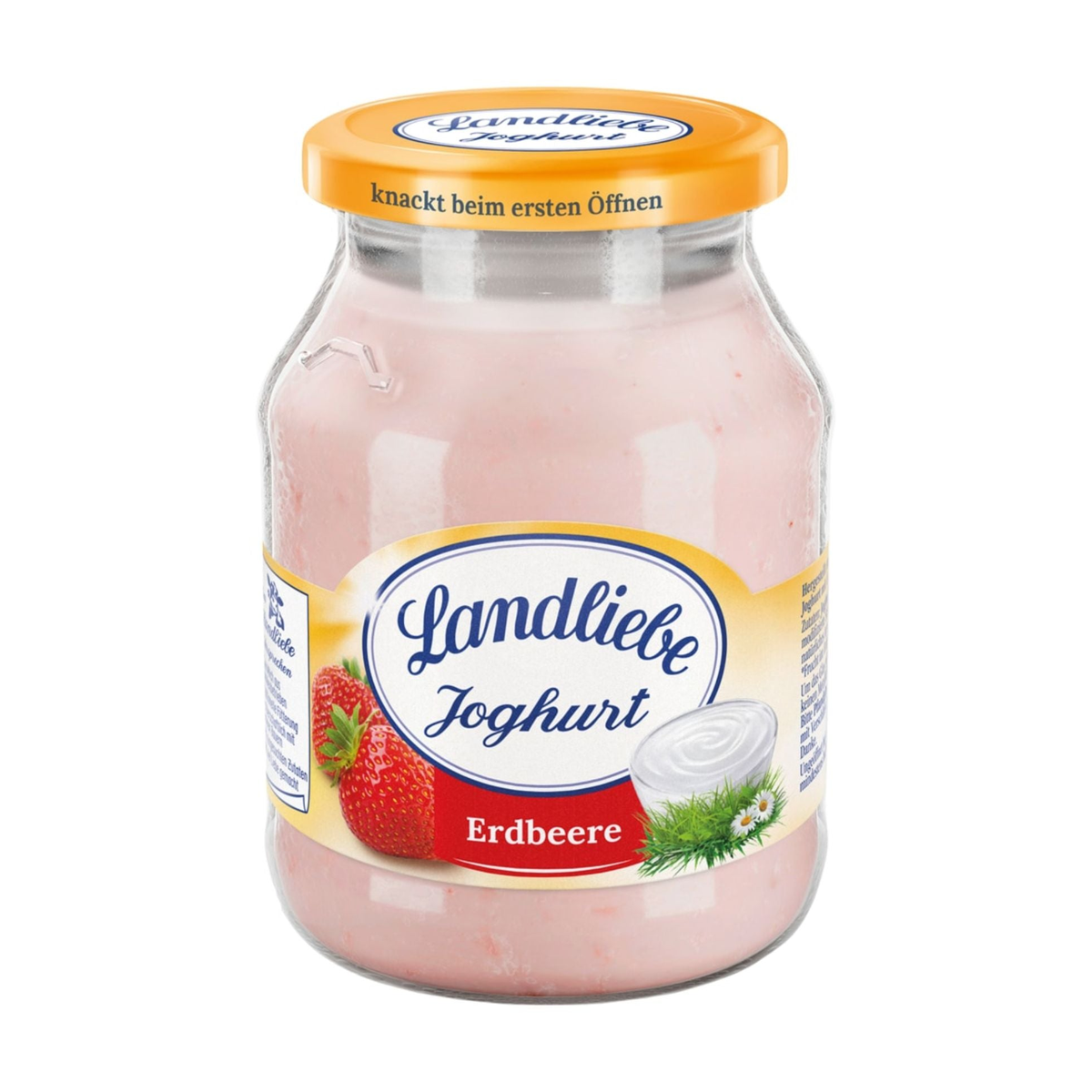 Landliebe Joghurt mit erlesenen Erdbeeren 3,8% 500g MW