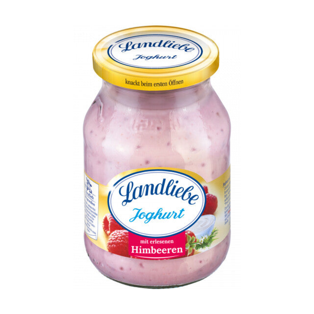 Landliebe Joghurt mit erlesenen Himbeere 3,8% 500g MW