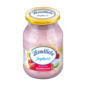 Landliebe Joghurt mit erlesenen Himbeere 3,8% 500g MW