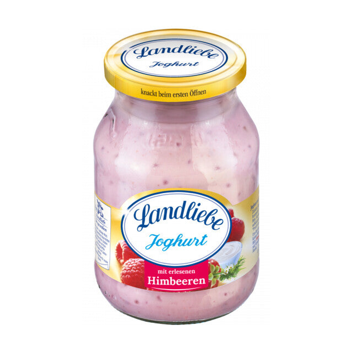 Landliebe Joghurt mit erlesenen Himbeere 3,8% 500g MW