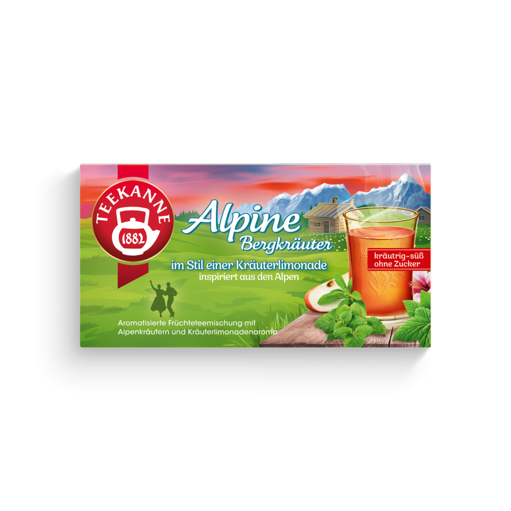 Teekanne Alpine Bergkräuter 18ST 36g