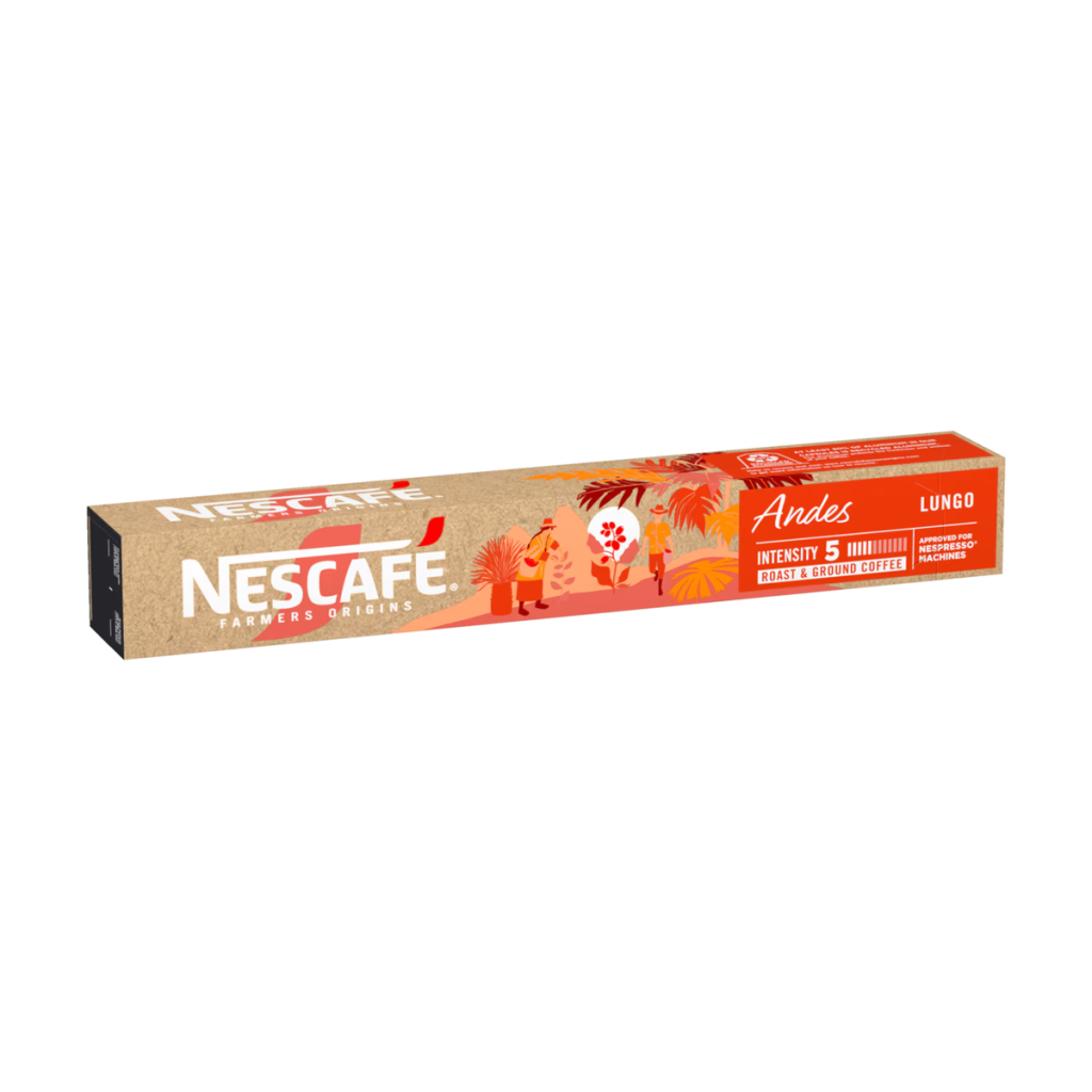 Nescafe Farmers Origins Andes Lungo Mild 10ST 44g