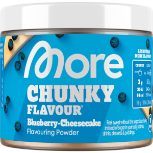 More Chunky Flavour Blueberry Cheesecake vegan 90g