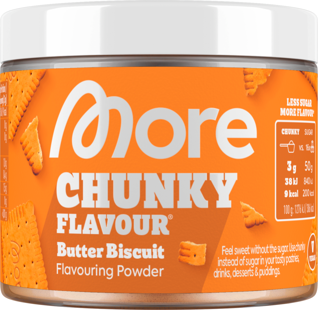 More Chunky Flavour Butter Biscuit vegan 90g